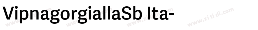 VipnagorgiallaSb Ita字体转换